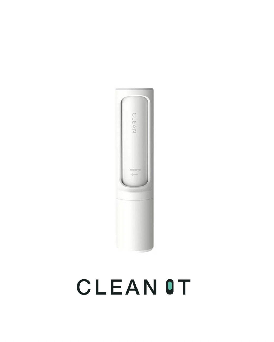 Brosse anti-poips réutilisable CLEAN IT coloris blanc