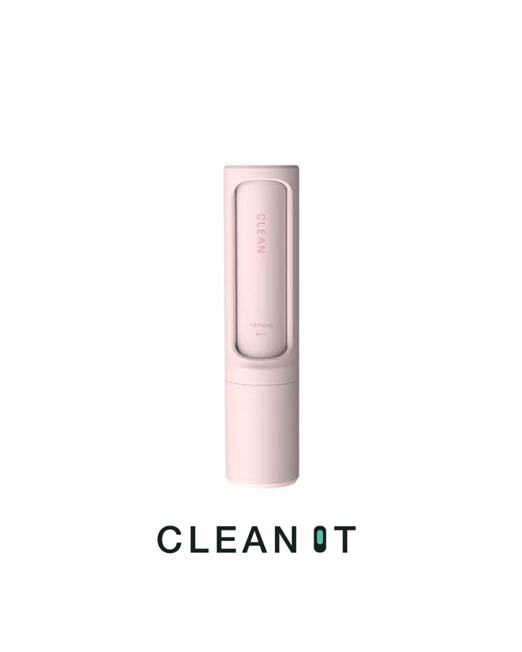 Brosse anti-peluches réutilisable CLEAN IT coloris rose